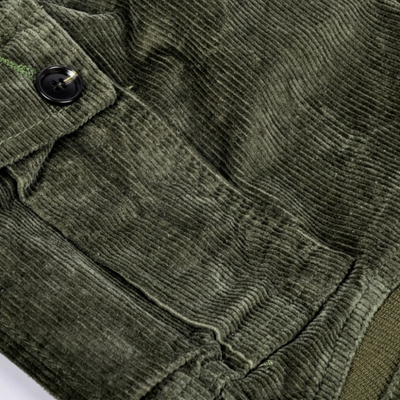 Pantalon moto cargo Heritage en velours pour homme